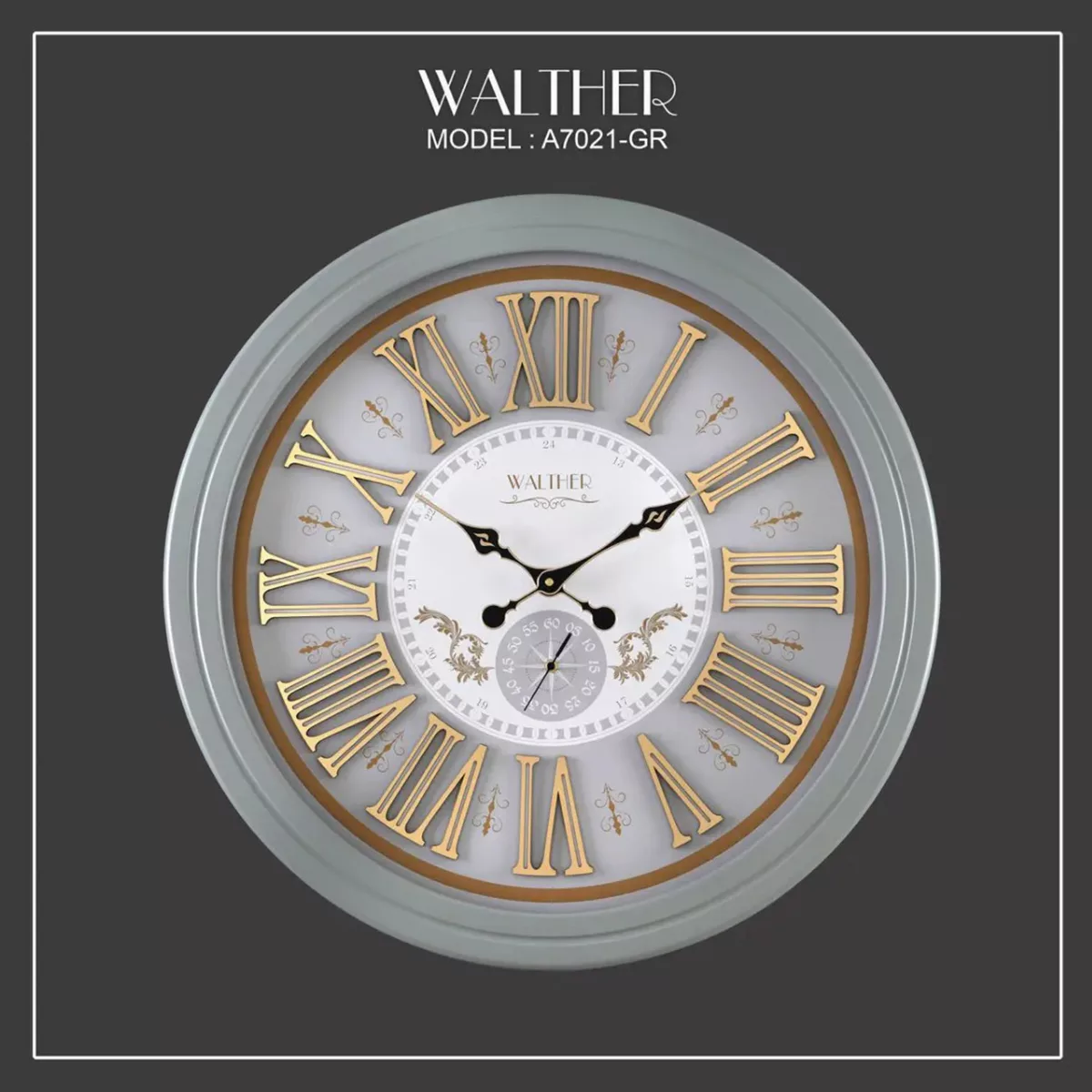ساعت دیواری والتر WALTHER A7021GR