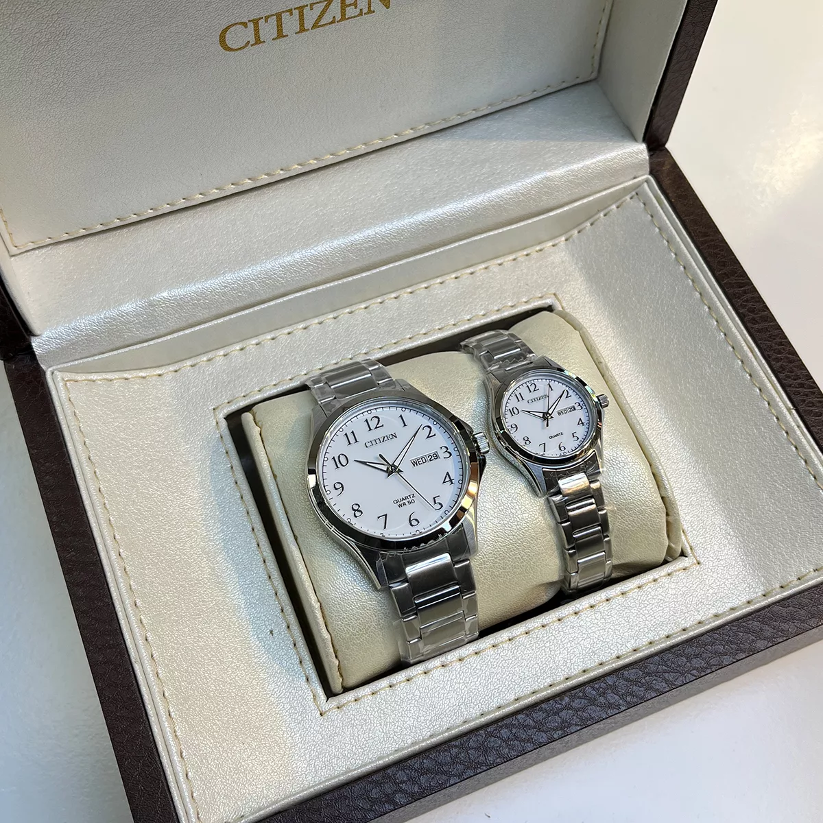 ساعت مچی ست سیتیزن BF2021-82A و CITIZEN EQ0610-53A