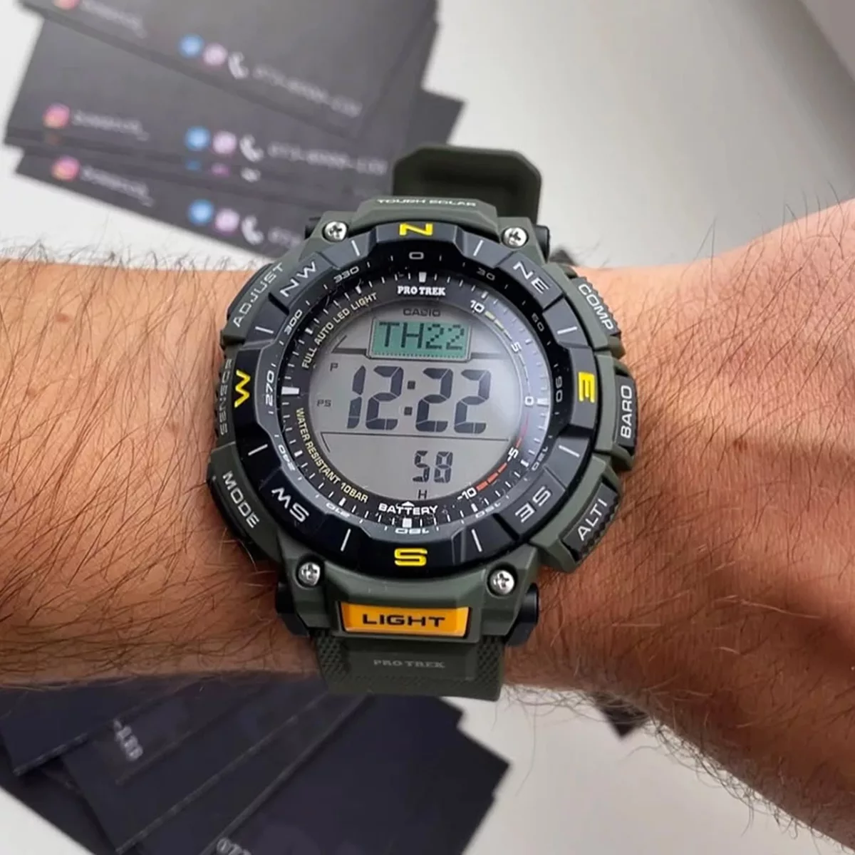 ساعت مچی کاسیو پرو ترک CASIO PRO TREK PRG-340-3