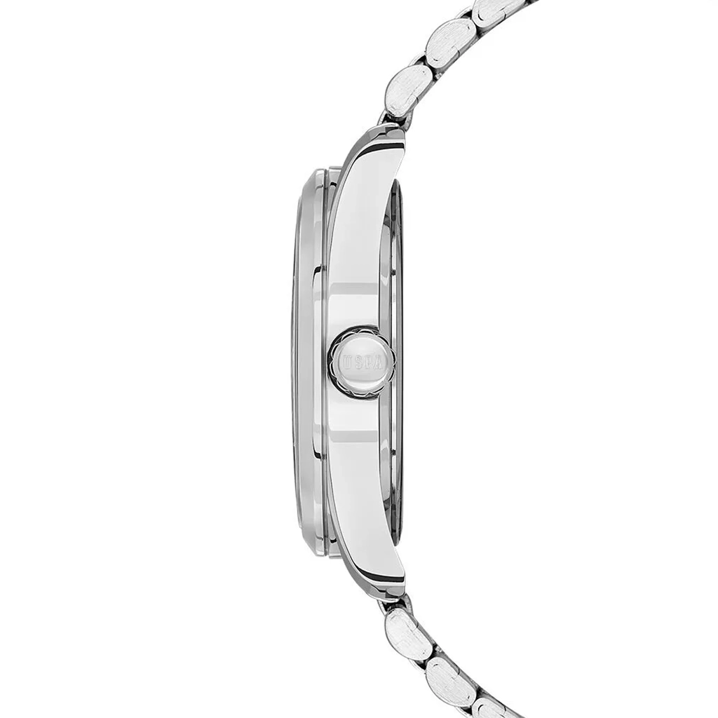 قفل و بند استیل ساعت مچی مردانه یو اس پولو