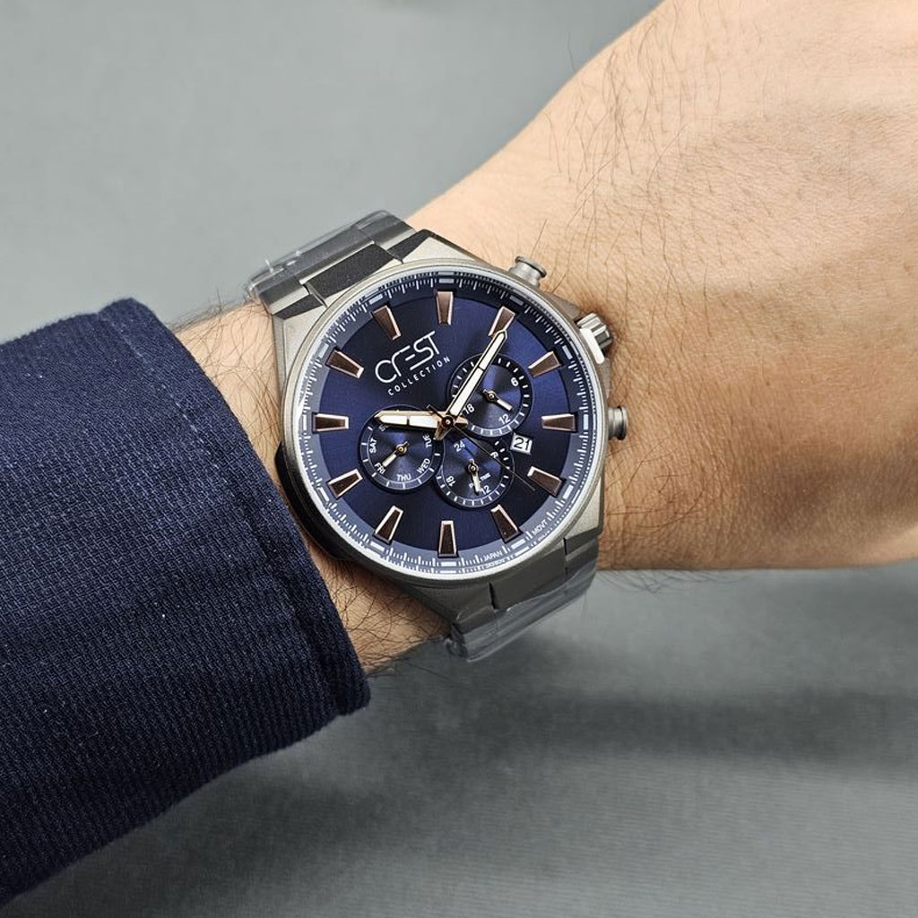 ساعت مچی مردانه کرست CREST 6256-4