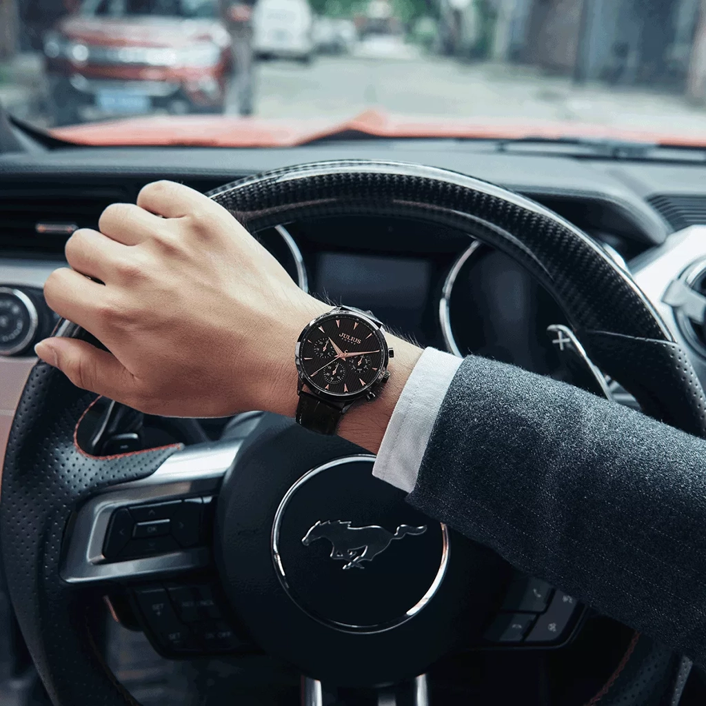 عکس صفحه آنالوگ ساعت جولیوس JAH-107D