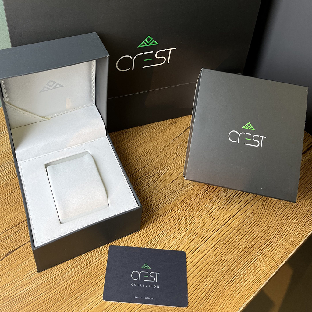 بسته‌بندی اورجینال ساعت مردانه CREST 6302-5