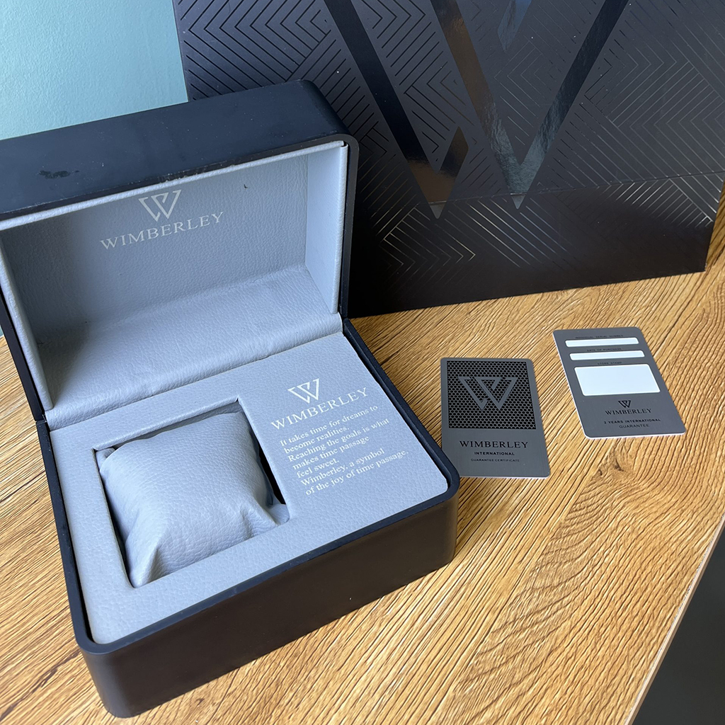 جعبه و بسته بندی اورجینال ساعت مچی زنانه ویمبرلی