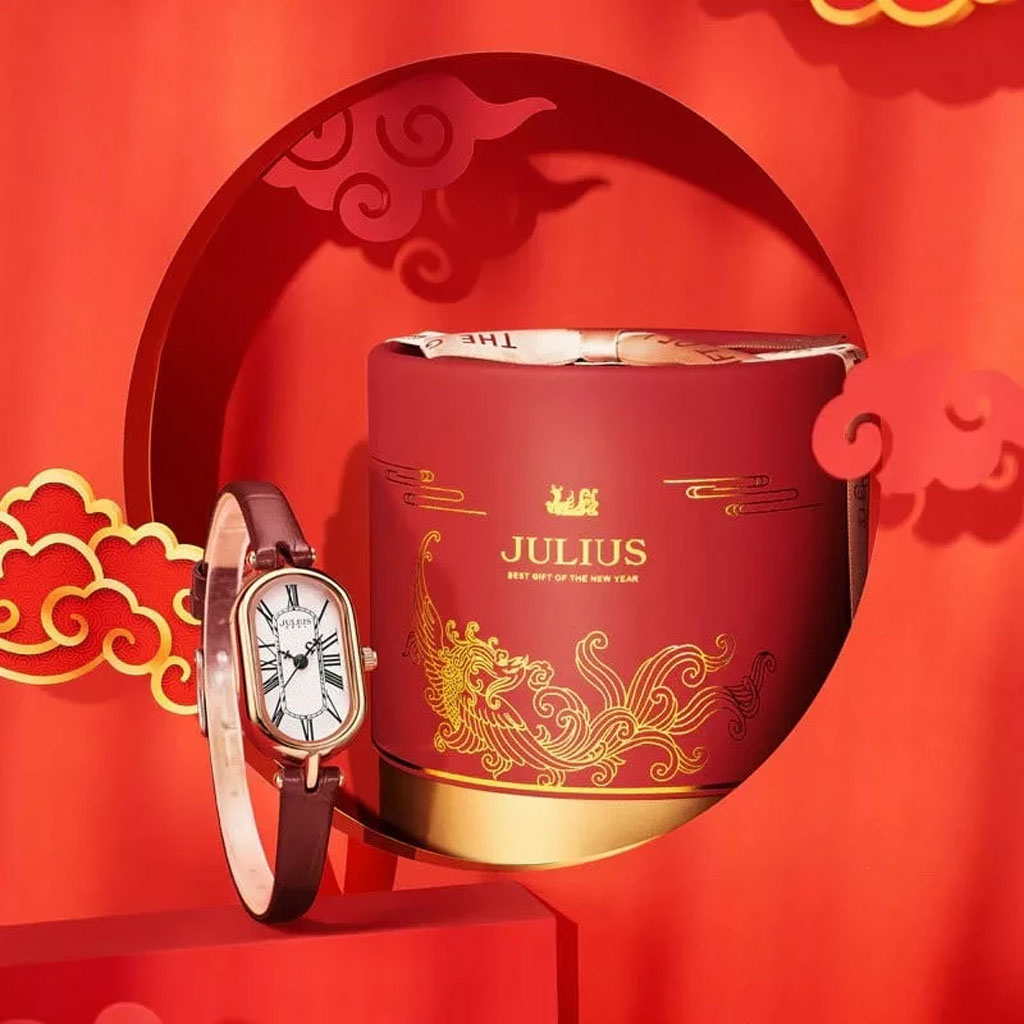 ساعت مچی زنانه جولیوس JULIUS JA-1534A (GIFT BOX)