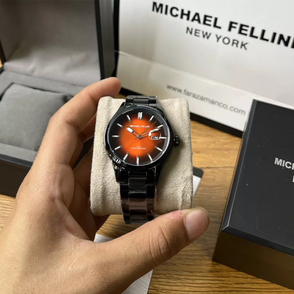 ساعت مچی مردانه مایکل فلینی MICHAEL FELLINI MF-2420G-G