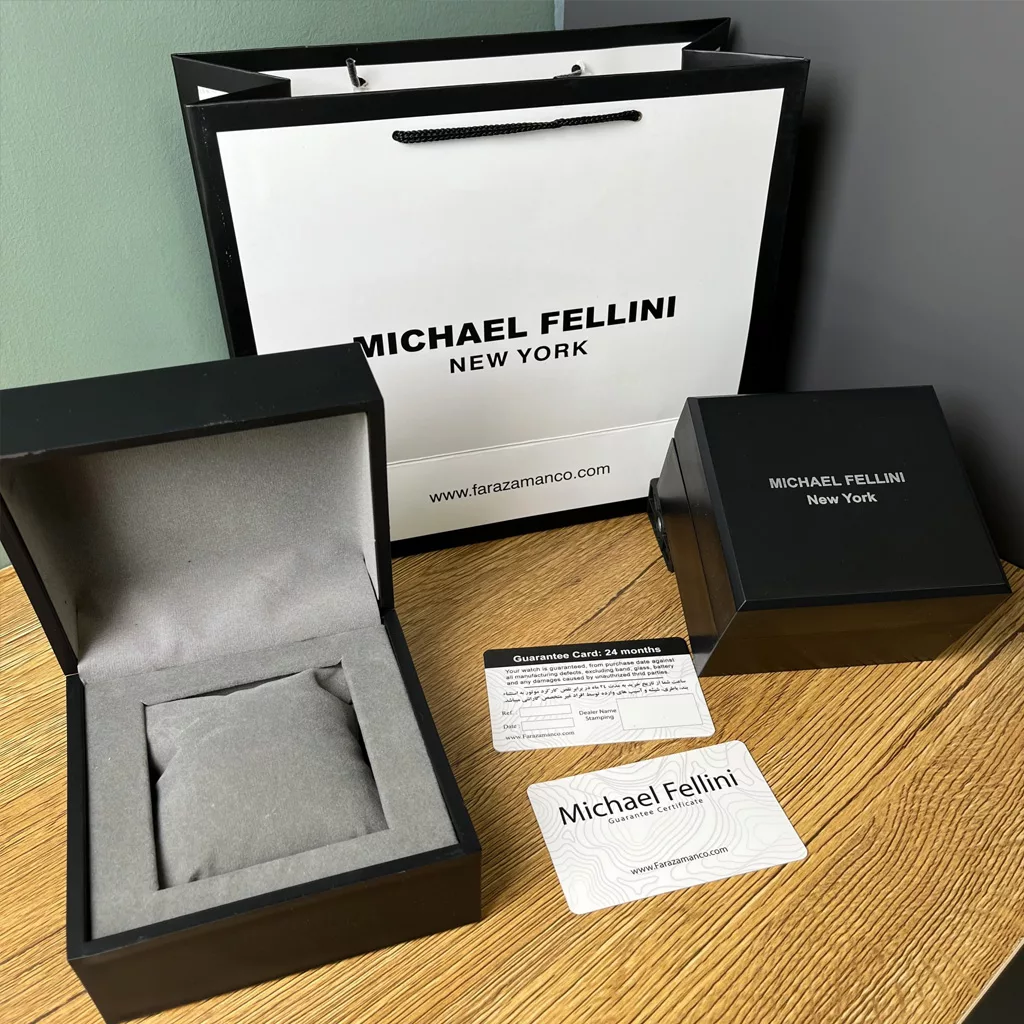 ساعت مچی مردانه مایکل فلینی MICHAEL FELLINI MF-2420G-G