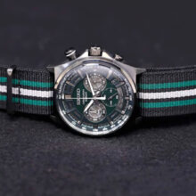 خرید ساعت سیکو کرنوگراف اصل با صفحه سبز