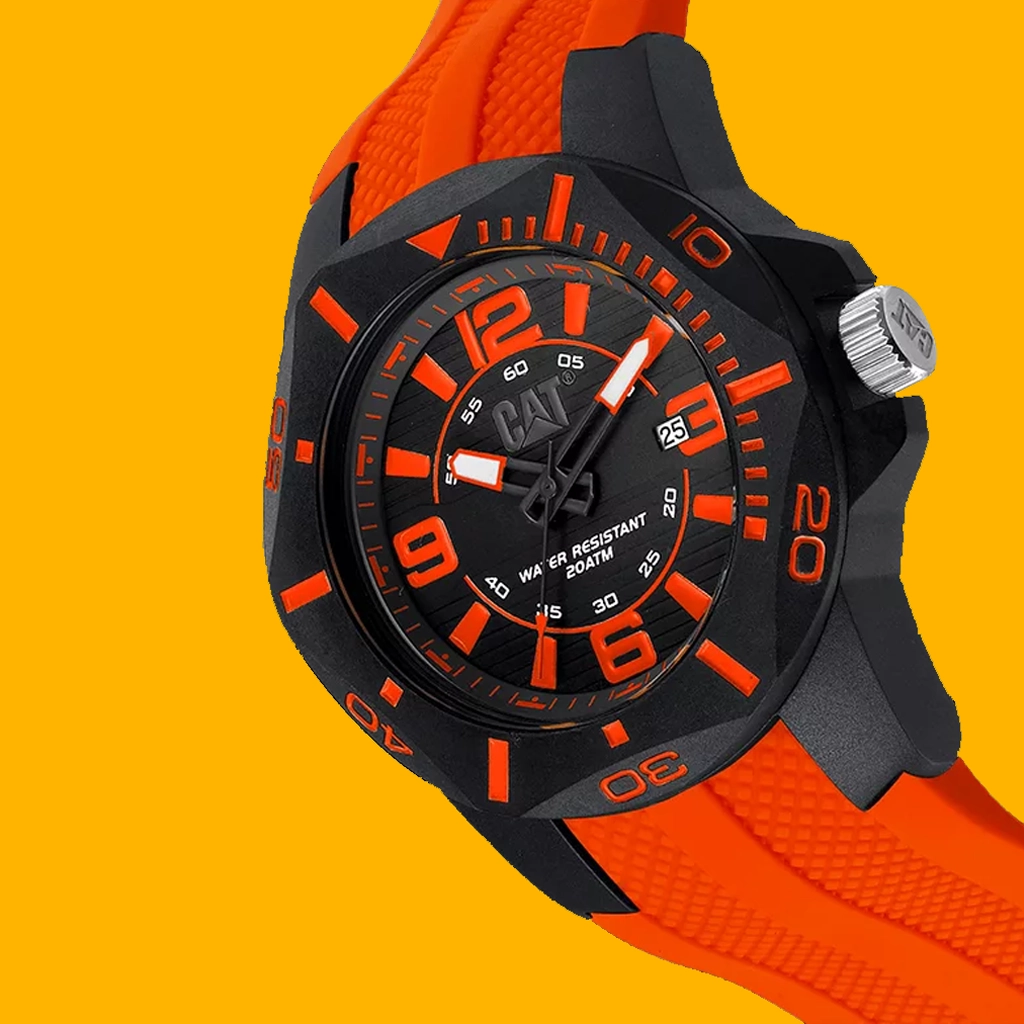 ساعت مچی اسپرت CAT مدل Diver ضد آب 200 متر