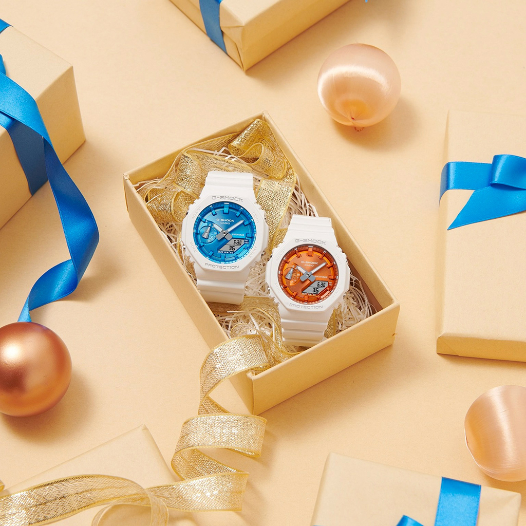 قیمت ساعت کاسیو جی شاک مدل GA-2100WS صفحه آبی