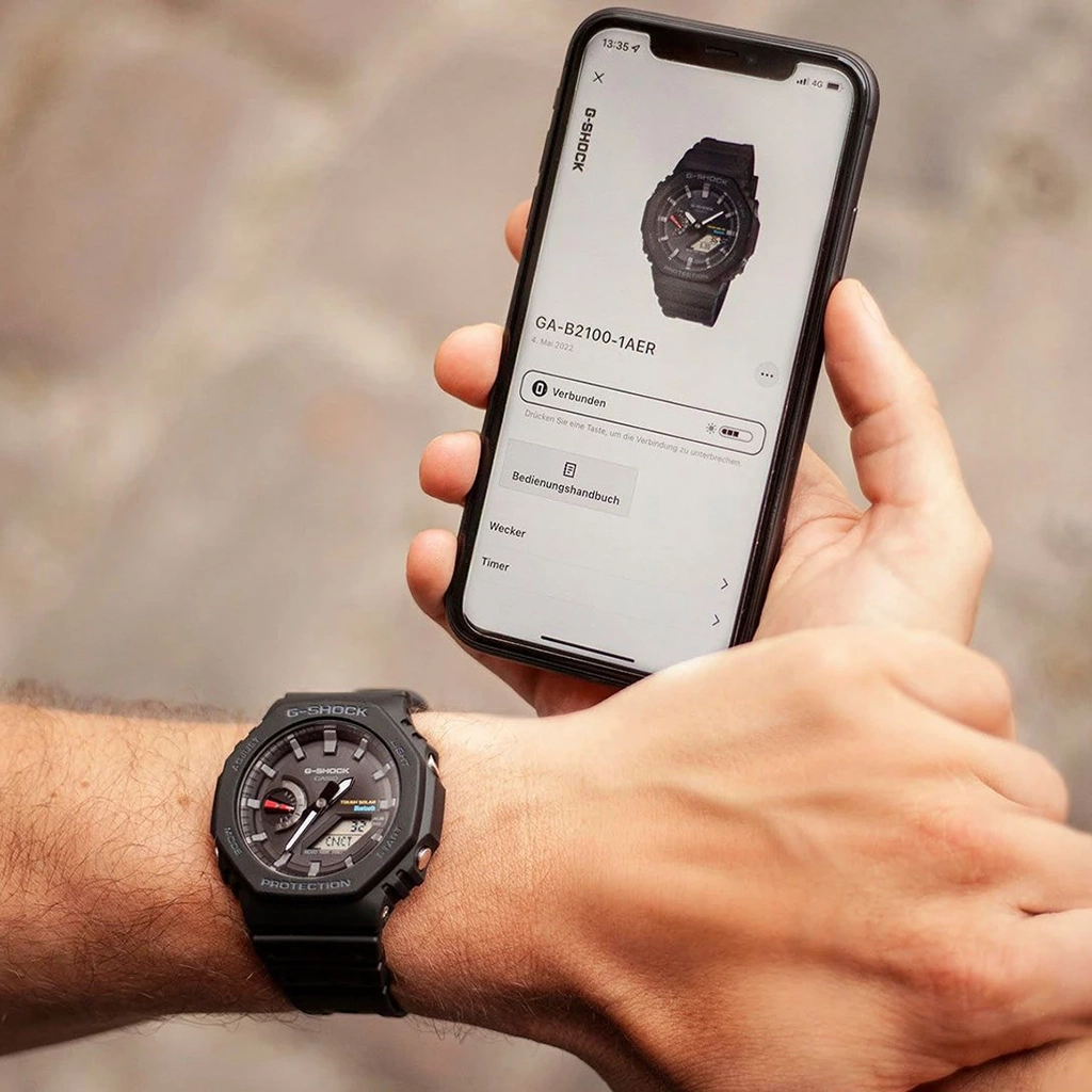 خرید ساعت جی شاک بلوتوث دار اصل مدل GA-B2100