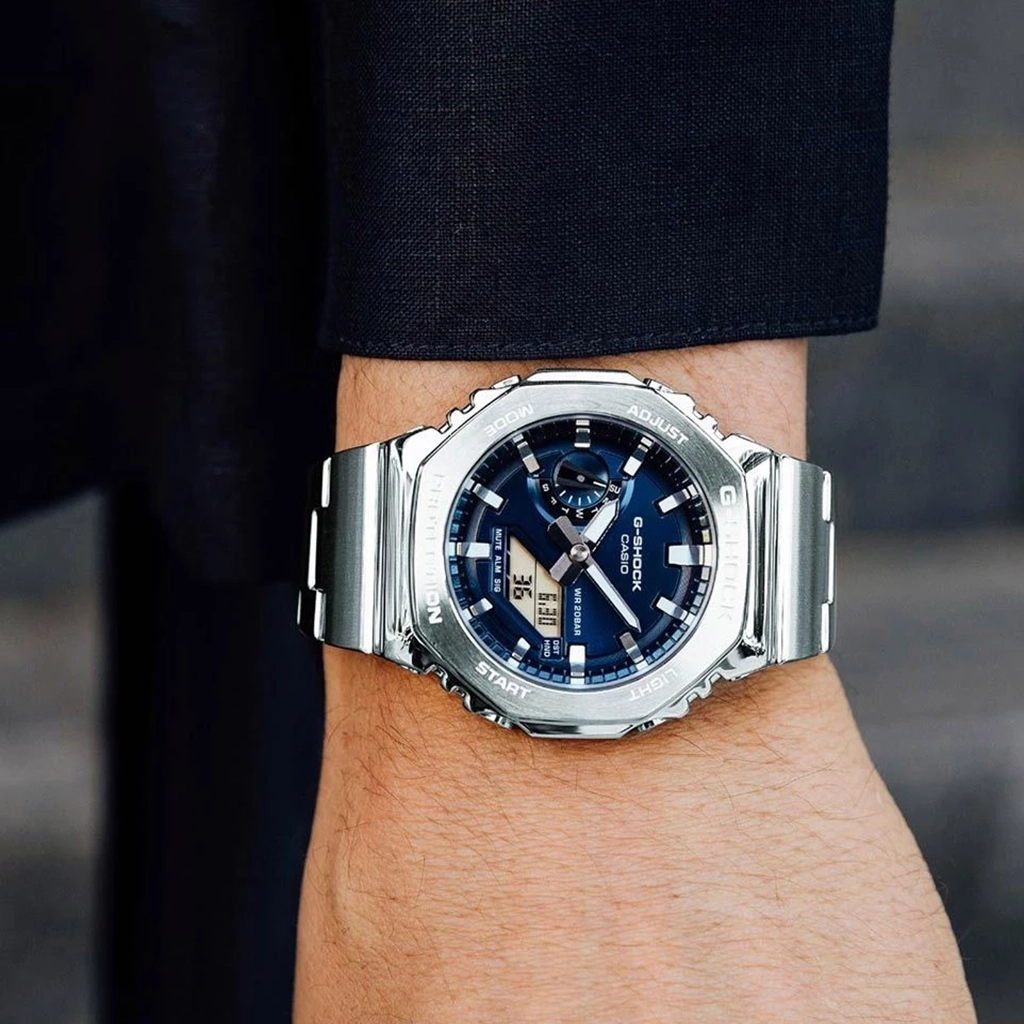 نمایندگی ساعت جی شاک متال کاورد مدل 2110 سرمه‌ای